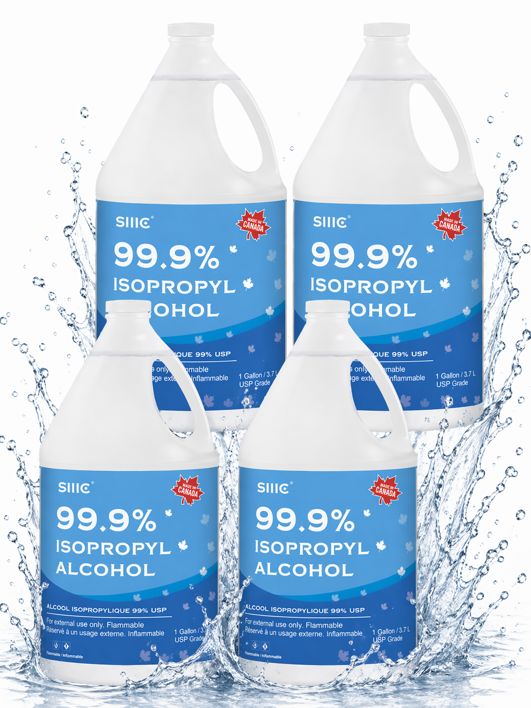 Sllic® Premium 99% Isopropy Alcohol (IPA) - 4L / 1 Gallon Jug