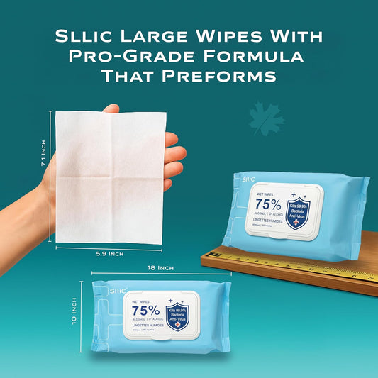 SLLIC® 150 Wipes - 3 Packs