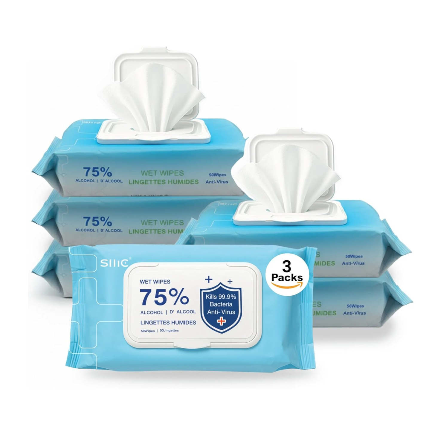SLLIC® 150 Wipes - 3 Packs