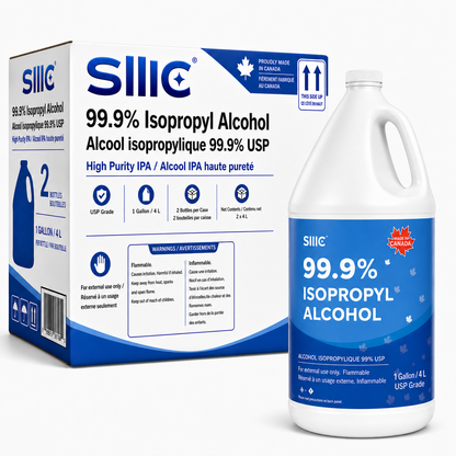 Sllic® Premium 99% Isopropy Alcohol (IPA) - 4L / 1 Gallon Jug