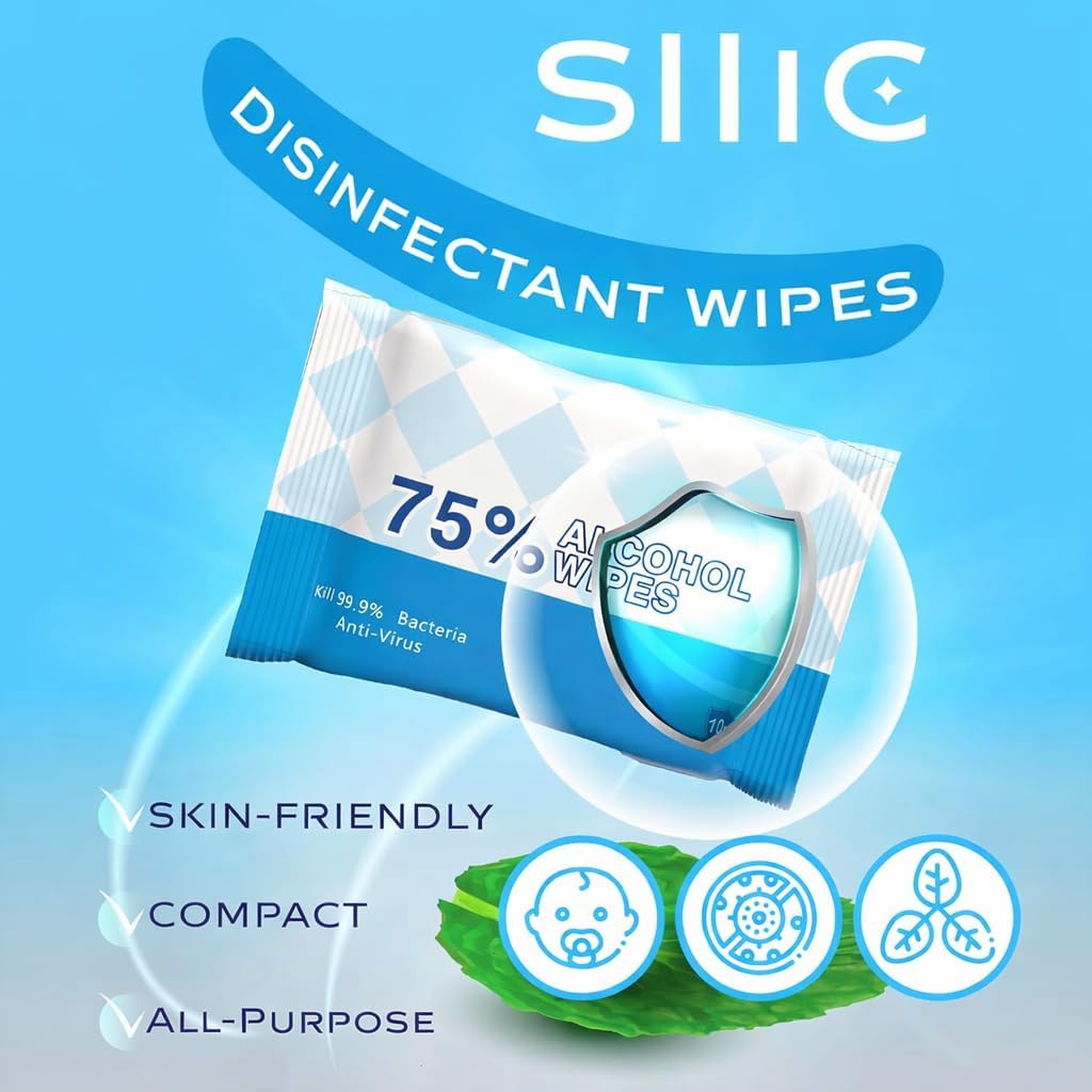 SLLIC® 100 Wipes 10 Packs