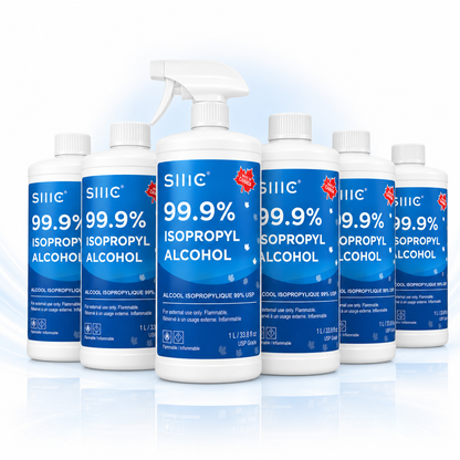 Sllic® Premium 99% USP Grade Isopropyl Alcohol (IPA) Spray Trigger - 1L / 33.8OZ (2/6/12)
